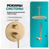 Душевая система Grocenberg GB5099MG-4 без излива, матовое золото фото 10
