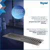 Душевой трап Teymi Helmi T90327 решетка нержавеющая сталь, 10х30 см фото 4