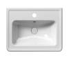 Раковина GSI Classic 8731111 белый глянцевый, 60x46 фото 2