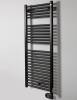 Полотенцесушитель электрический Zehnder Aura PBEBZ-120-050/MQ RAL 9005 matt 120x50 черный фото 2