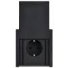 Розетка 1-местная с заземлением, шторками и крышкой IEK Forte&Piano FP-R16-16-1-44-M-K02 черный фото 4