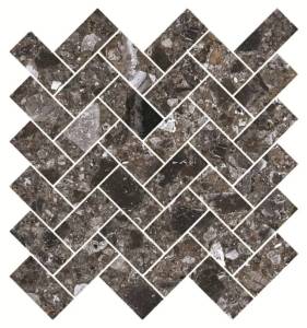Мозаика Kerranova Terrazzo K-333/MR/m06 Dark Grey 282x303x10