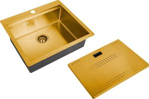 Мойка кухонная Zorg Master N-5952 Bronze