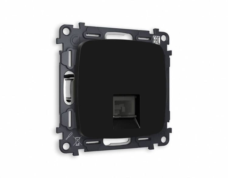 Комплект механизма компьютерной розетки Ambrella Volt Omega MO812010