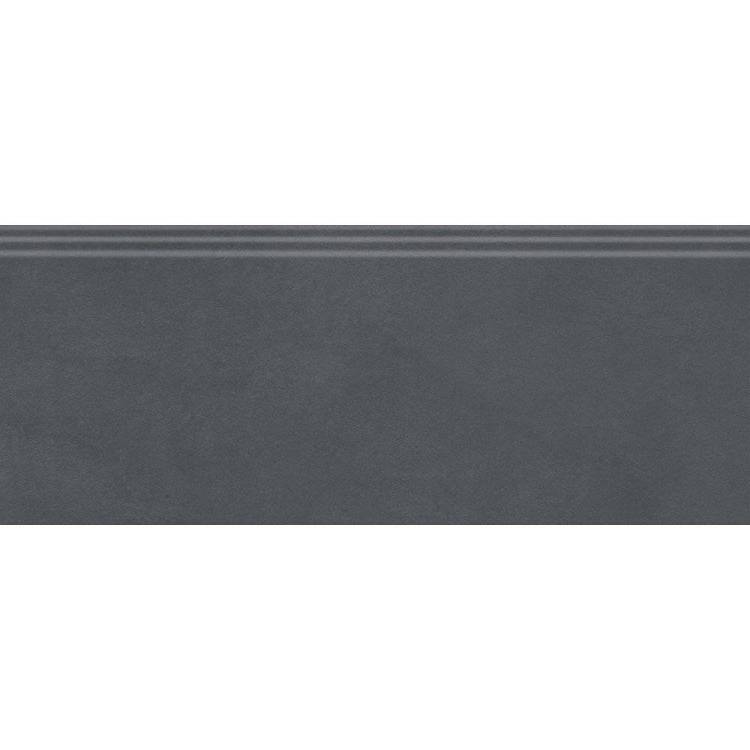Плинтус Kerama Marazzi Чементо FMF020R Антрацит Матовый Обрезной 12x30