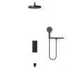 Душевой комплект Vincea Inspire VSFW-433TI2RMB встраиваемый, черный матовый фото 3