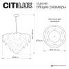 Большая подвесная люстра Citilux Dryad CL305180 фото 15
