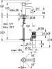 Смеситель для раковины Grohe BauClassic 23161000 фото 4