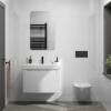 Керамическая плитка Kerama Marazzi Бьянка 60165 белый матовый волна 20x60x0.9 фото 11