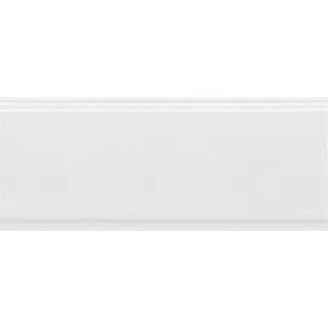 Бордюр Kerama Marazzi Марсо BDA011R Белый Обрезной 12x30
