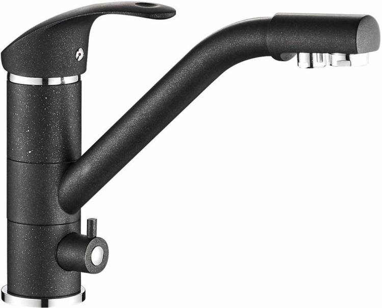 Смеситель для кухни ZorG Steel Hammer SH 321 Black Cr