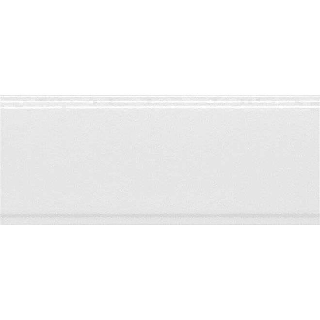 Бордюр Kerama Marazzi Марсо BDA011R Белый Обрезной 12x30