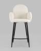 Стул полубарный Stool Group Wave Stripes VB006-2 0917-0006/Fl-100 seat DUAL белый, букле фото 10