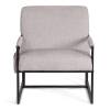 Кресло Tetchair Charli lux 24903 VT shape silver, велюр, букле фото 5