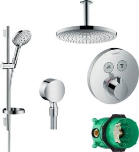 Душевой комплект Hansgrohe Raindance Select E 300 27337000+26630000+27506000+15743000+1800180