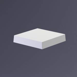 Дизайнерская панель Artpole E-0081 TETRIS-2 PLATINUM ГЛЯНЕЦ 12x2.3x12