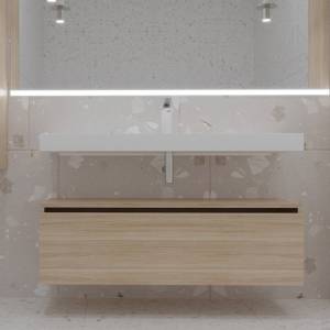 Тумба Armadi Art Flat Valessi Uno-S 120 light oak