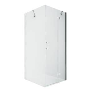 Душевое ограждение NEW TRENDY NEW RENOMA R 80x100x195 D-0112A/D-0085B (хром)
