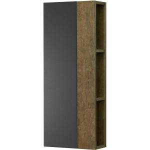 Шкаф Aquaton Терра 35x14 дуб кантри, антрацит, универсальный
