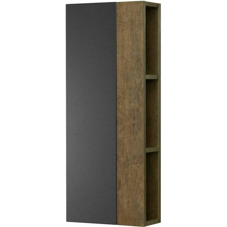 Шкаф Aquaton Терра 35x14 дуб кантри, антрацит, универсальный