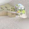 Керамогранит Arcana Stracciatella 8L10 Stracciatella-R Grafito 80x80 фото 9