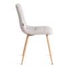 Стул Tetchair Chilly (mod. JSC-220) 24345 светло-серый, натуральный, велюр фото 2