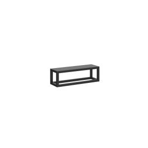 Полка Kerama Marazzi Plaza Next PL.N.sh.35\BLK подвесная 35, черная матовая
