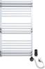 Полотенцесушитель электрический Luxrad Regular G Plus 064135 92х53 R, белый, терморегулятор selmo smart programm с пультом