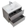 Тумба с раковиной Belbagno Kraft 39 KRAFT 39-700/390-2C-SO-CG 70x39x50 Cemento Grigio подвесная с двумя выкатными ящиками фото 7