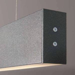 Подвесной линейный светодиодный светильник Elektrostandard Grand 101-200-40-53 20W 4200K черная шагрень