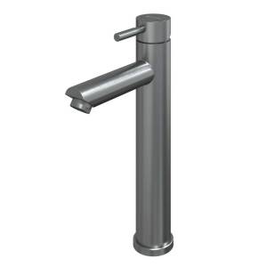 Смеситель для раковины Knotlor Streamline SS-04/01 высокий, сатин