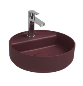 Раковина Isvea Infinity 10NF65042SV-2R бордовый матовый, 36 см
