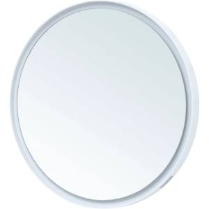 Зеркало Allen Brau Infinity 1.21022.WT с LED подсветкой, белое, 600x600x40