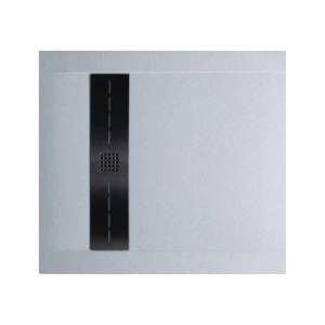 Поддон для душа Allen Brau Infinity с накладкой на сифон, белый камень, 900x900