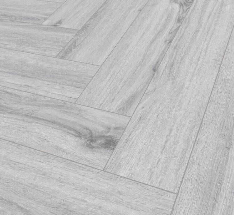 SPC Ламинат Falquon The Floor Herringbone 6/33 P1007 Ice Oak 740x148