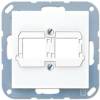 Накладка для двойных модульных разъемов Reichle+De-Massari Jung A 500 белая A569-21ACSWW