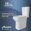 Унитаз-компакт Maretti Katrina KA10NBM71-844 безободковый, сиденье микролифт, белый фото 7