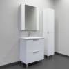 Тумба с раковиной Comforty Лима-70Н2 00-00019211 напольная, белый матовый фото 2