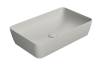Раковина GSI Nubes 903617 серый матовый, 60x38