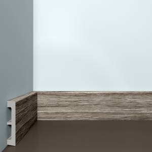 Плинтус напольный Bello Deco ПЛ 30 Дуб Трюфель 200x8x1.5