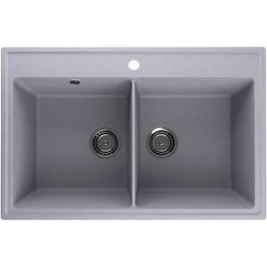 Мойка кухонная Ulgran Quartz Ruma 780-05 бетон