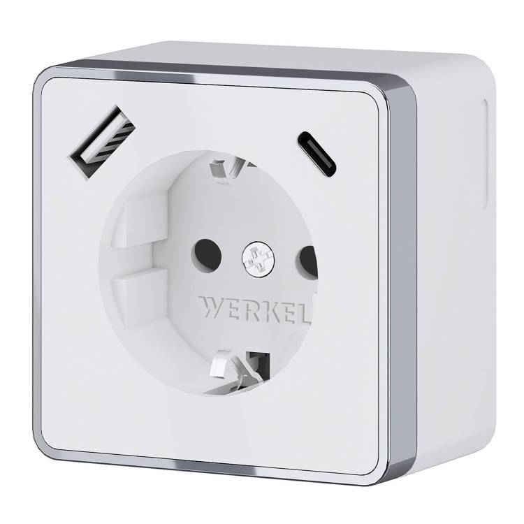 Розетка с заземлением Werkel Gallant W5071701