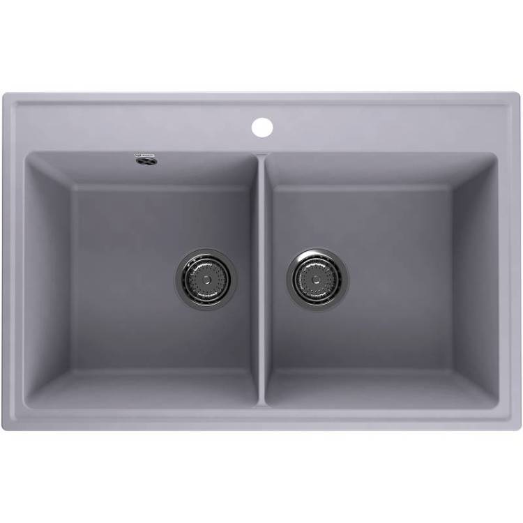 Мойка кухонная Ulgran Quartz Ruma 780-05 бетон