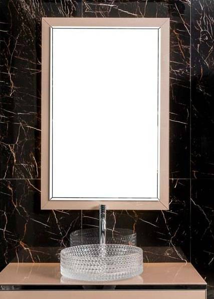 Зеркало Armadi Art Dolce 567-Rose пыльная роза 105x70см