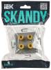 Акустическая розетка IEK Skandy SK-S40-K03 серый фото 6