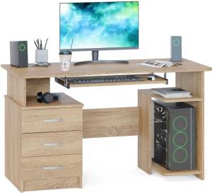 Стол компьютерный Сокол КСТ-08.1 00-00015042, 4680212014802 Дуб сонома