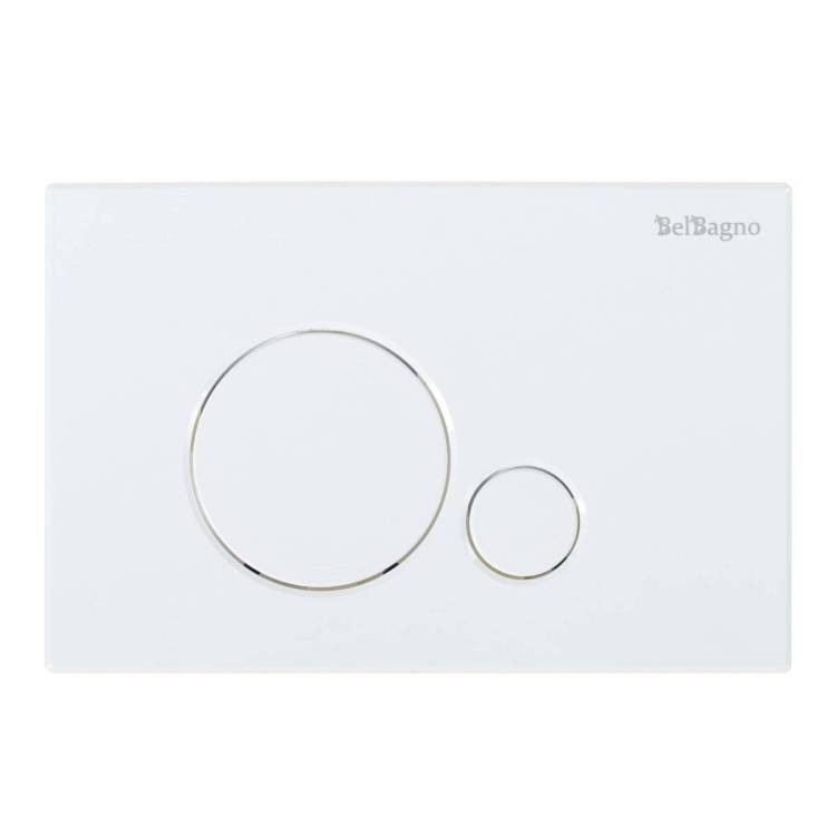 Кнопка смыва BelBagno Sfera BB014-SR-BIANCO белый