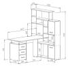 Стол компьютерный Woodville КС-15 295292 фото 9