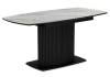 Стол Notta Фестер 625979 gilt white, черный 160(205)x90x76