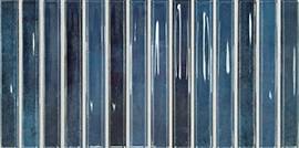 Керамическая плитка Dna Tiles Flash Bars 133475 Cobalt 12.5x25